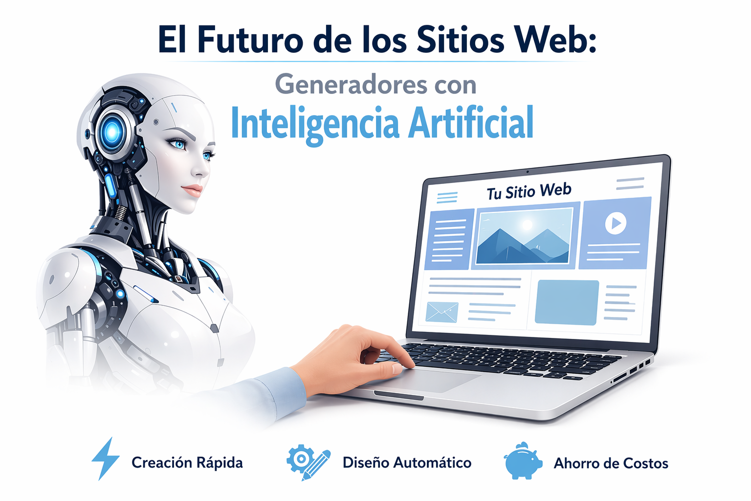 El futuro de los sitios web: Generadores con Inteligencia Artificial