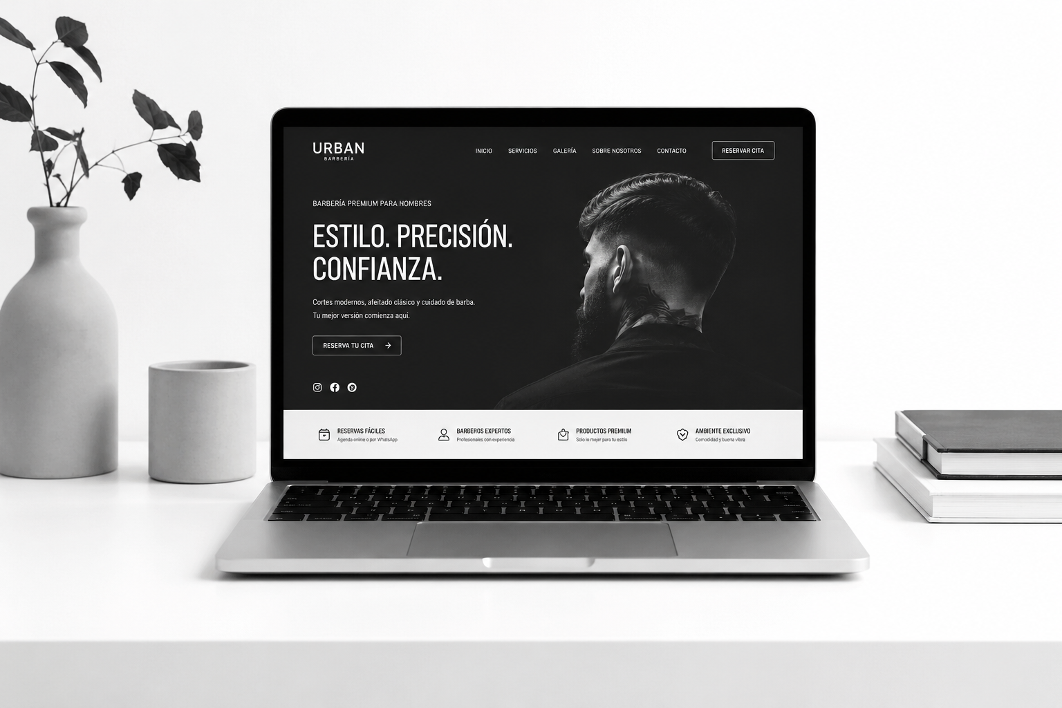 Cómo crear una página web para mi barbería y atraer más clientes