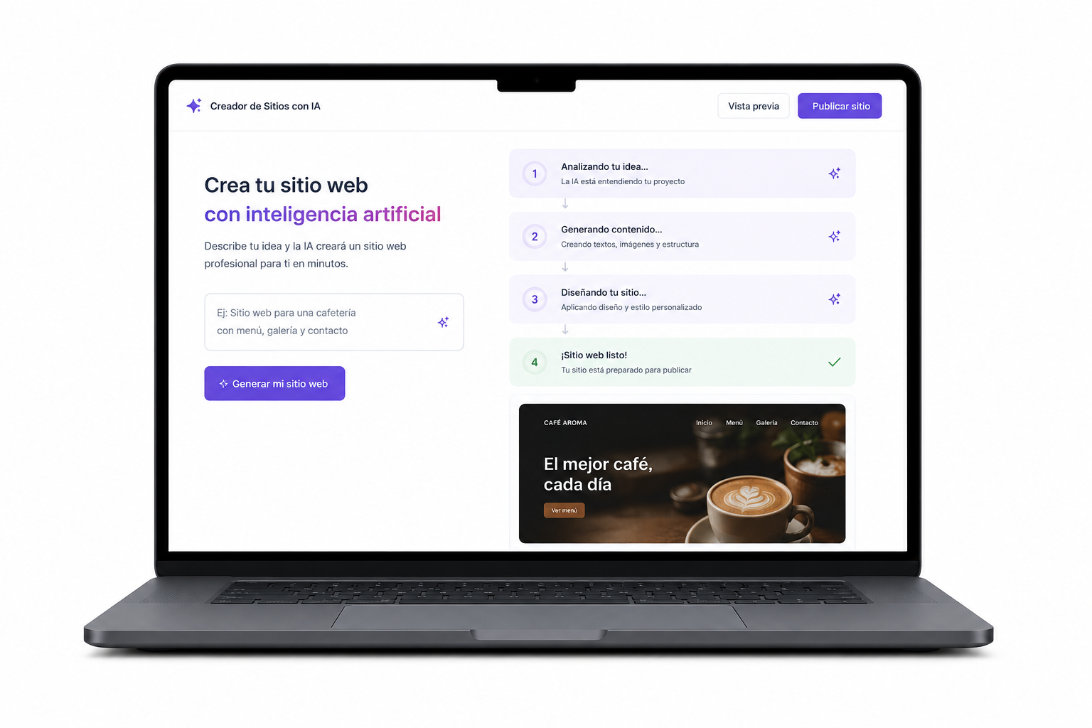 Cómo Crear una Página Web con Inteligencia Artificial en 2026